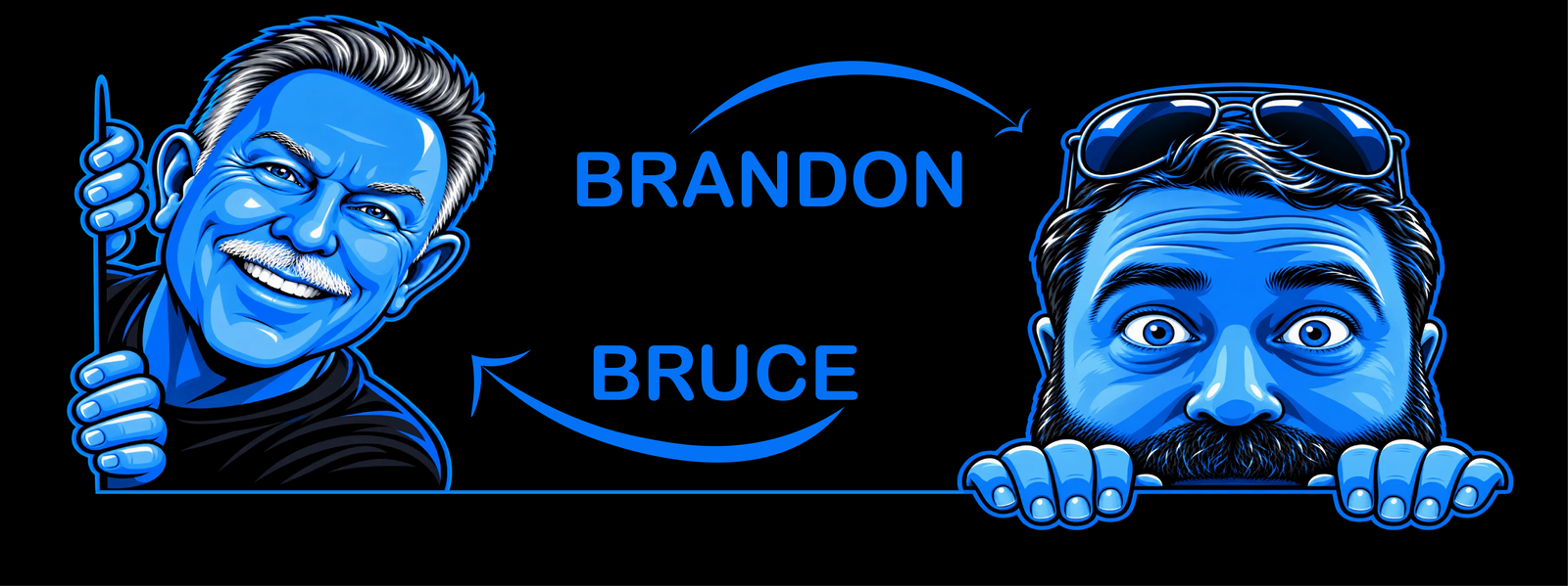 Bruce and Brandon, partners at NoTrace